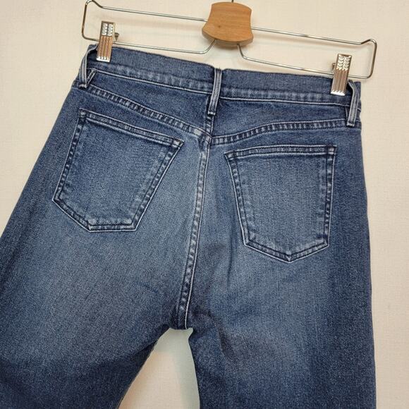 🔴 3/$30 3x1 25×26.5 Higher Ground High Rise Straight Crop Jean Whisper Wash 25 - Picture 10 of 15